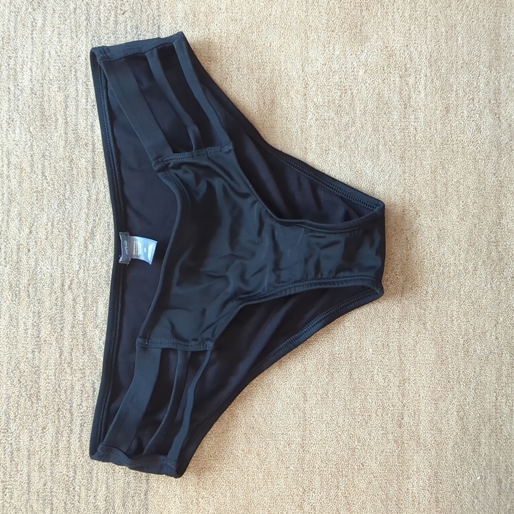 Aerie S Black Strappy Bikini - Picture 8 of 11